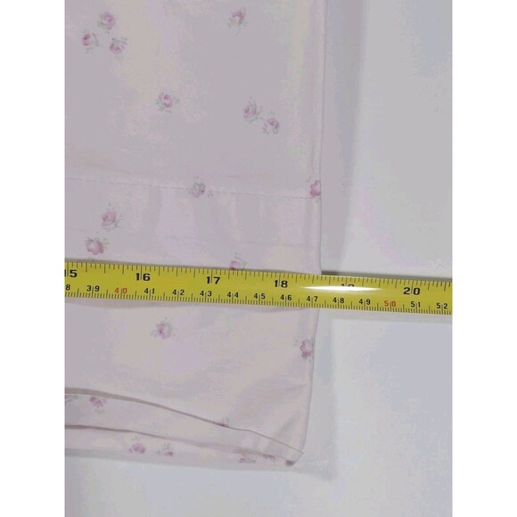 Simply Shabby Chic Queen 1 Fitted 1 Flat 2 Pillow Cases Faded Pink Floral Cotton - Picture 3 of 6